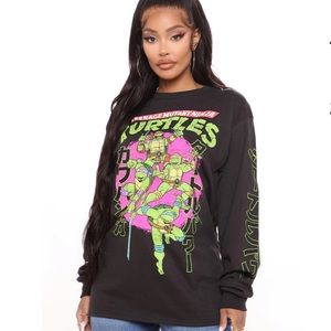 Ninja Turtles Top - Black